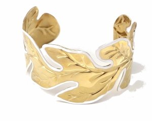 BRACELET GOLD CELEBRITY STAINLESS STEEL
