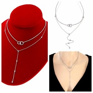 GOLD CHAIN NECKLACE celebrity STAINLESS STEEL 