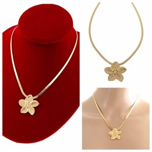 GOLD CHAIN NECKLACE celebrity STAINLESS STEEL