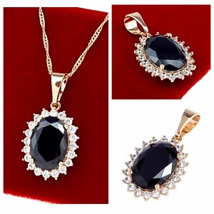 gold pendant 18k shiny xuping