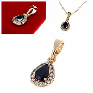 gold pendant 18k shiny xuping