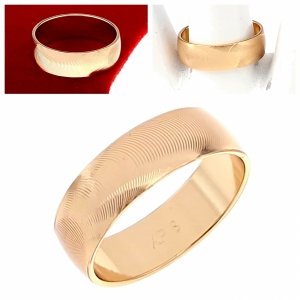 gold ring 18,60mm. gold-plated engagement xuping