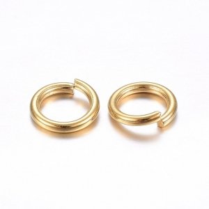  Wheels 200 pieces  5x0,7mm open  Material: Surgical Steel