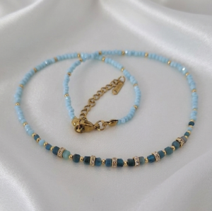 GOLD CHAIN NECKLACE celebrity STAINLESS STEEL