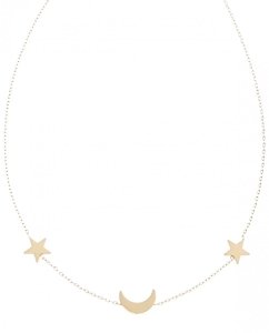 GOLD CHAIN NECKLACE celebrity STAINLESS STEEL