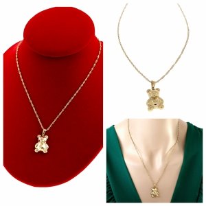 GOLD CHAIN NECKLACE celebrity STAINLESS STEEL 