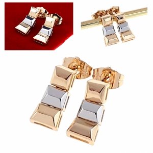 exclusive swarovski gold-plated earrings 