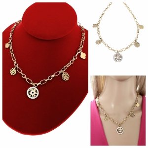 GOLD CHAIN NECKLACE celebrity STAINLESS STEEL