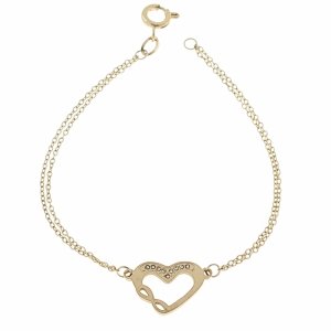 BRACELET GOLD CELEBRITY STAINLESS STEEL
