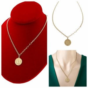 GOLD CHAIN NECKLACE celebrity STAINLESS STEEL
