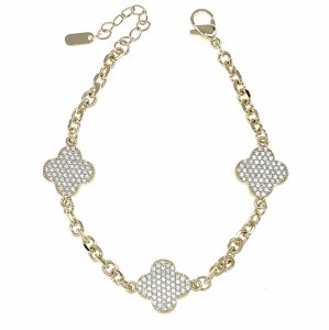 gold-plated 18k gold bracelet