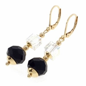 gold earrings made of stainless steel