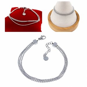 BRACELET GOLD CELEBRITY STAINLESS STEEL