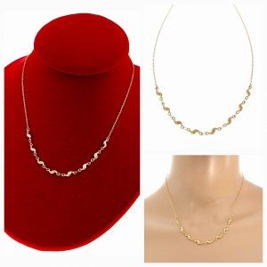 GOLD CHAIN NECKLACE celebrity STAINLESS STEEL