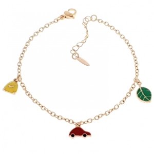 gold bracelet for a gold-plated leg