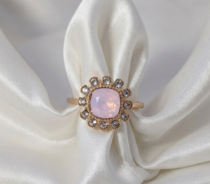 ring 18,30mm gold stainless steel