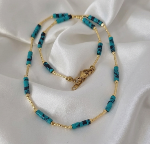 GOLD CHAIN NECKLACE celebrity STAINLESS STEEL