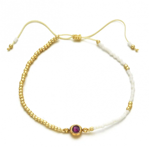 GOLD BRACELET STAINLESS STEEL STRING