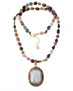 GOLD CHAIN NECKLACE celebrity STAINLESS STEEL