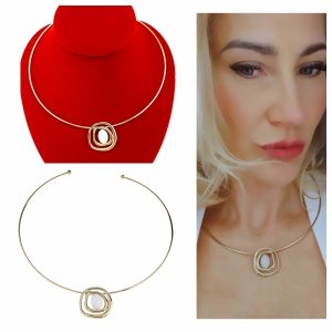 GOLD CHAIN NECKLACE celebrity STAINLESS STEEL
