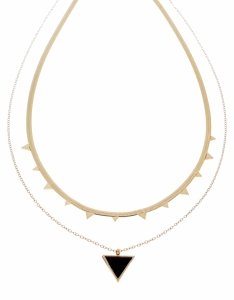 GOLD CHAIN NECKLACE celebrity STAINLESS STEEL