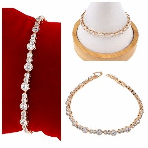 gold-plated 18k gold bracelet