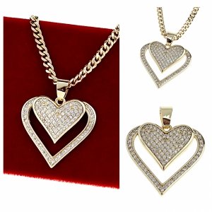 gold pendant 18k shiny xuping
