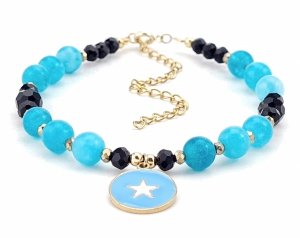 BRACELET GOLD CELEBRITY STAINLESS STEEL