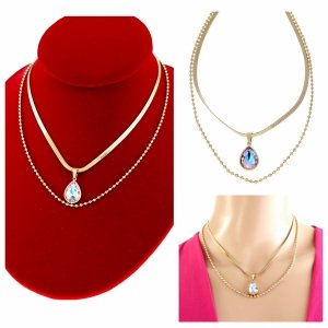 GOLD CHAIN NECKLACE celebrity STAINLESS STEEL