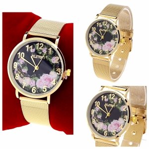 Women's watch golden kurren stainless steel