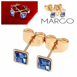 exclusive swarovski gold-plated earrings