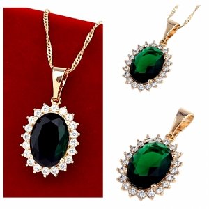 gold pendant 18k shiny xuping