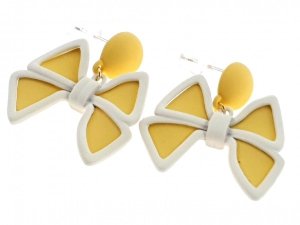 Earrings summer neon hanging