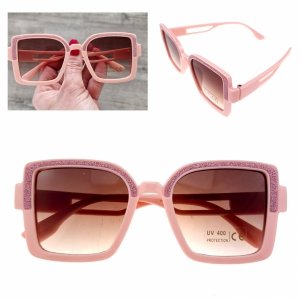 ok43 Dziecięce okulary przeciwsłoneczne ozdobne UV400
