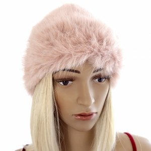 br39 Ciepła i przyjemna miękka czapka na zimę