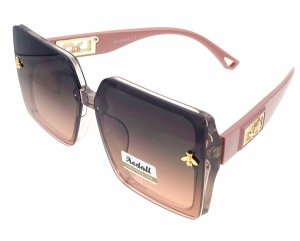 2885 Damskie okulary przeciwsłoneczne muchy ozdobne UV400