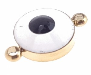 1328c Złota zawieszka stal chirurgiczna