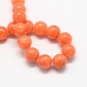 831 Jadeit kamień naturalny 8mm pasmo 38cm