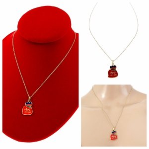 @3943 Złoty łańcuszek świąteczny 45+5 naszyjnik stal chirurgiczna Boże Narodzenie święta 