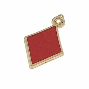 008 Złota zawieszka do łańcuszka bransoletki