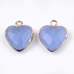 1847i Zawieszka jadeit kamień naturalny serce