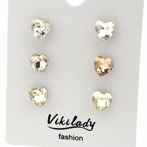 позолоченные серьги с эксклюзивным фианитом