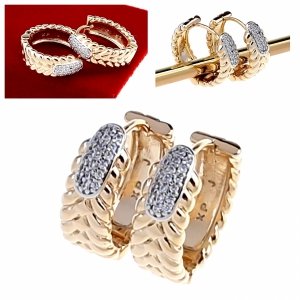 эксклюзивн<br />ые серьги с позолотой swarovski 