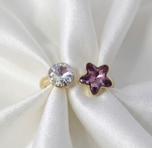 кольцо. 18,30 мм золотая нержавеющая сталь