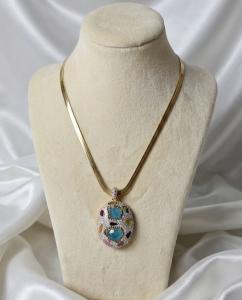 золотая цепочка знаменитости ожерелье из нержавеющей стали