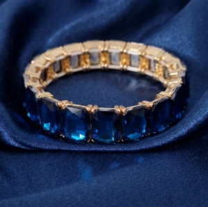 Браслет Кристаллы Знаменитости Хирургическая сталь