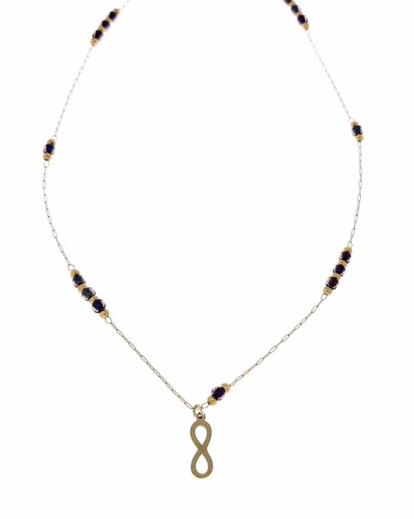 GOLDEN CHAIN CELEBRITY NÁHRDELNÍK NEREZ