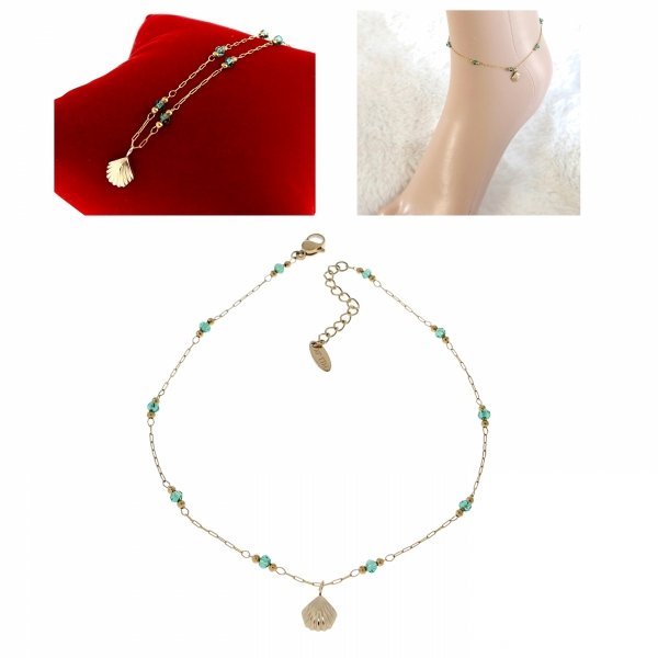 BRACELET GOLD CELEBRITY NEREZOVÁ OCEL