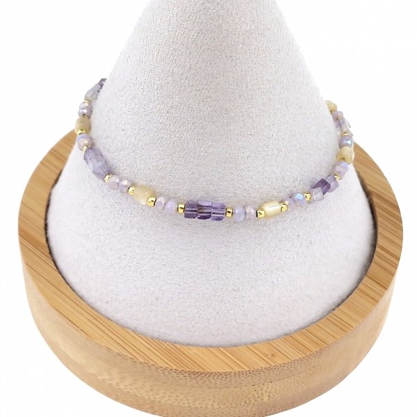BRACELET GOLD CELEBRITY NEREZOVÁ OCEL