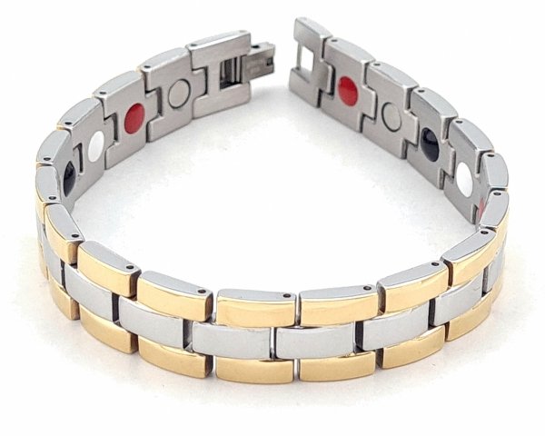 BRACELET GOLD CELEBRITY NEREZOVÁ OCEL